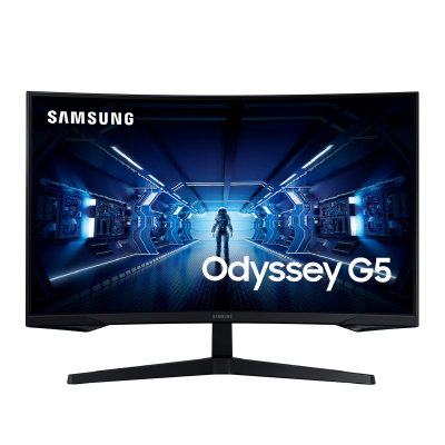 Samsung Odyssey G5 27" VA WQHD 144Hz Curved Gaming Monitor