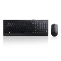 Teclado + Ratón Lenovo 300 PT Combo Negro