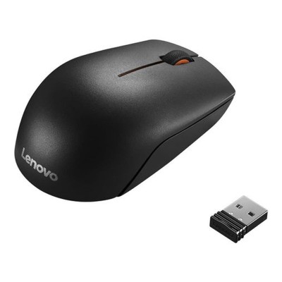Lenovo 300 Wireless Compact 1000Dpi Mouse Black