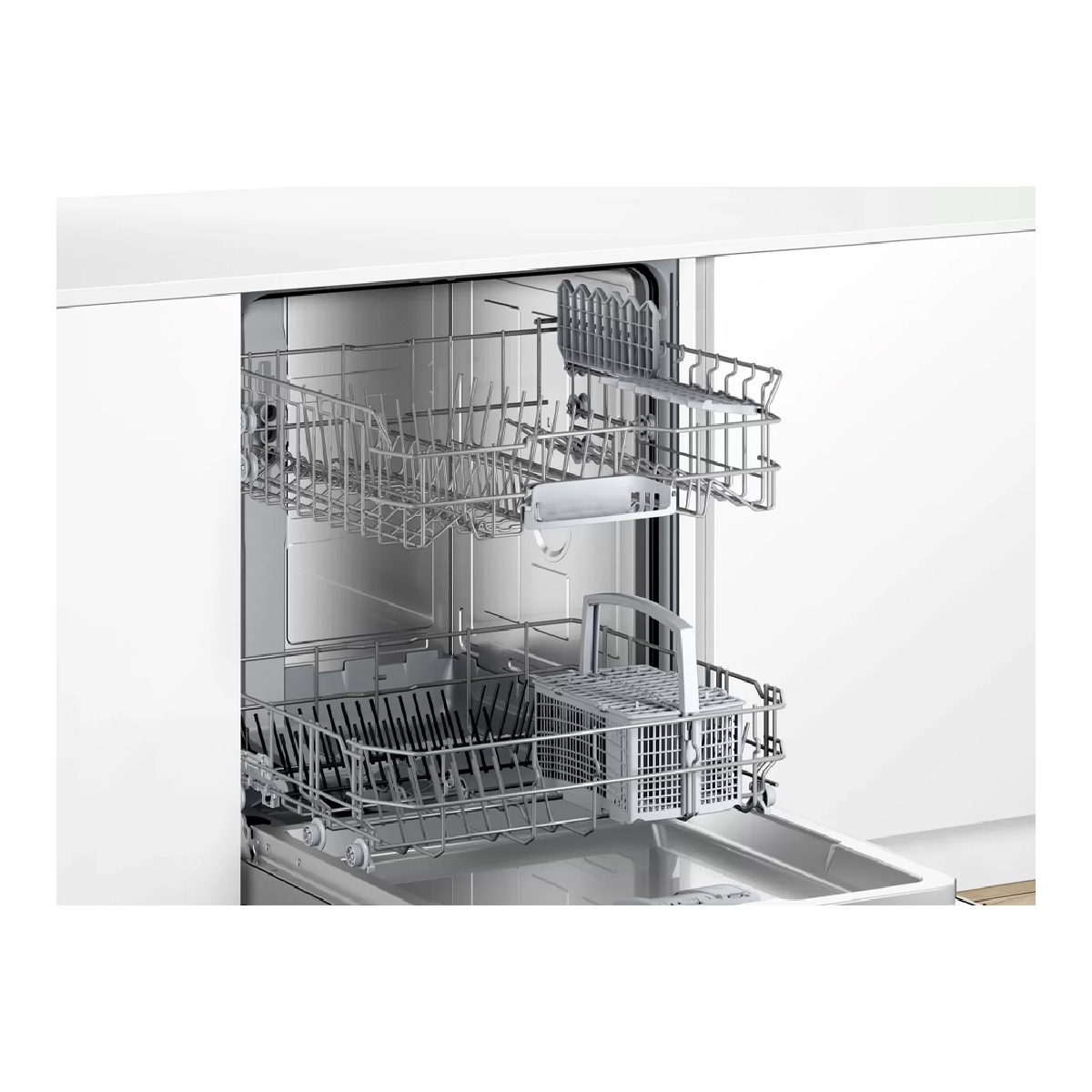 Máquina de Lavar Louça Encastre Bosch SMV25AX00E 12 Conjuntos Branco ...