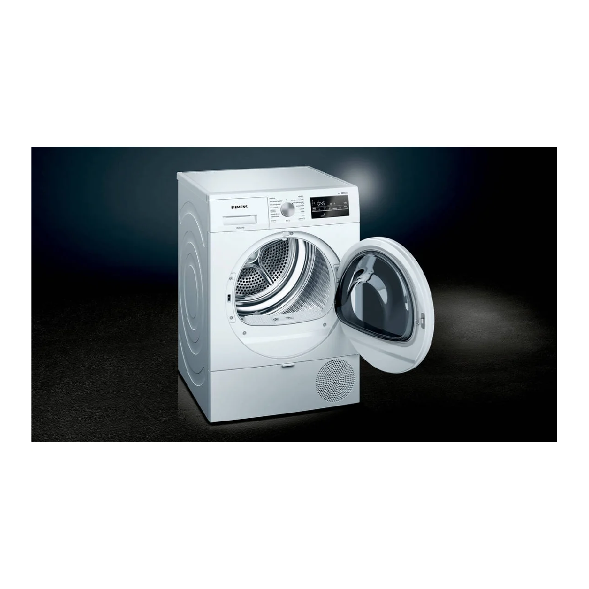 Siemens WT47R461ES 8Kg White Clothes Dryer