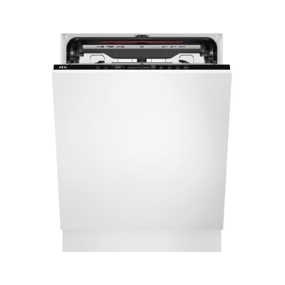 Built-in Dishwasher AEG FSE74707P 15 Sets White