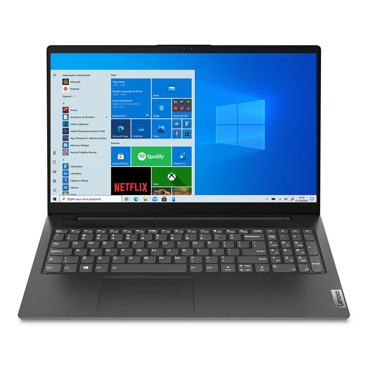 Portátil Lenovo V15 G2 ALC 15" R5-5500U SSD 256GB/8GB W10H