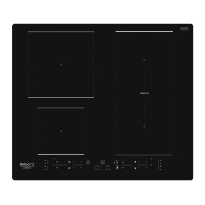 Electric plate Hotpoint HB4860BNE 7200 W Black
