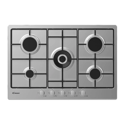 Candy Gas Hob CHW74WX 4000W Stainless Steel