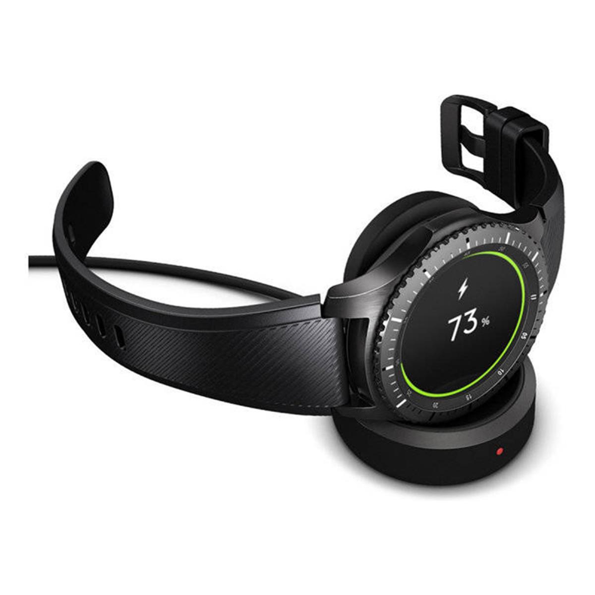 Buy online Wireless Charger Samsung Galaxy Watch Black (EP-YO805BB)