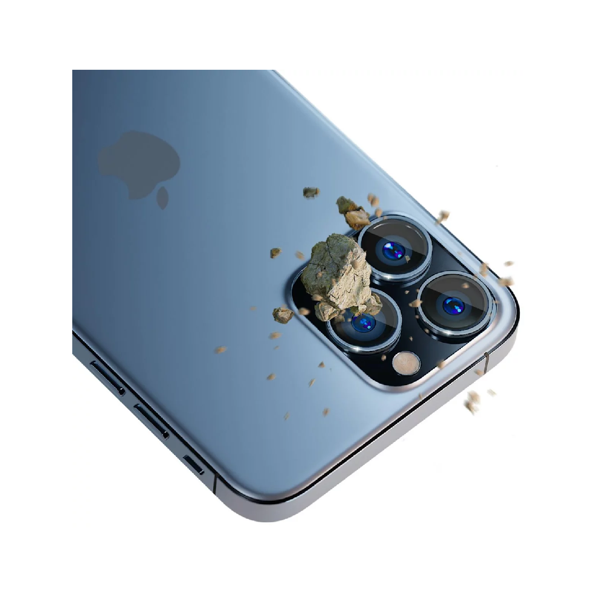 Película Cámara 3MK Protección Lente iPhone 13 Pro/Pro Max Azul