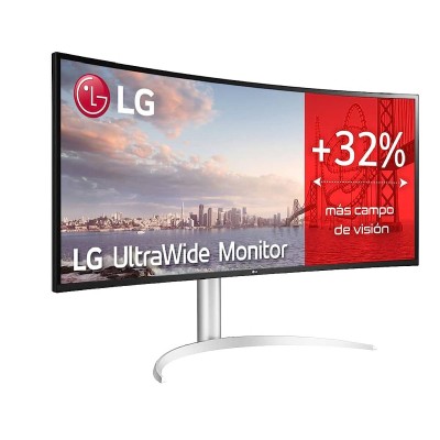 Monitor LG 38WQ75CW 38" QHD+ White