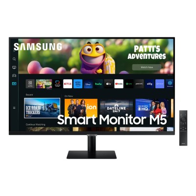 Smart Monitor Samsung M50C S27CM500EU 27" FHD Preto