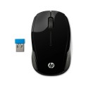 Ratón inalámbrico HP 200 X6W31AA 1000 DPI Negro