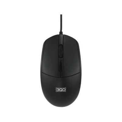 Mouse 3GO MAUS 1000 DPI Black