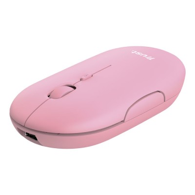 Mouse Trust Puck 1600 DPI Pink
