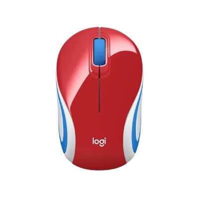 Mouse Logitech M187 1000 DPI Red