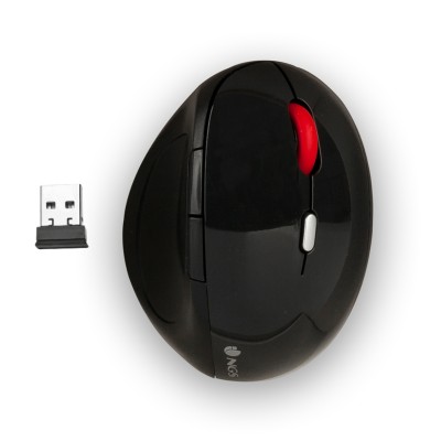 Mouse NGS EVO Ergo 2400 DPI Black/Red