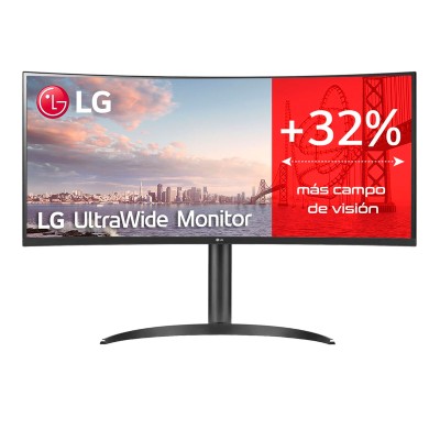 Monitor LG 34WQ75CB 34" WQHD 60 Hz Black