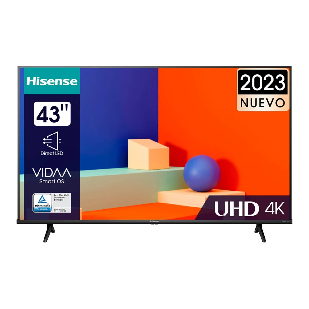 Tv Hisense DLED 43A6K 43/ Ultra HD 4K/ Smart TV/ WiFi