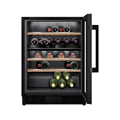Wine Cooler Siemens KU21WAHG0 44 Bottles Black