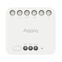 Módulo de relé duplo Aqara T2  - Zigbee 3.0 / Matter over Zigbee - Controlo do motor / Monitor de energia - Necessita do AQARA H