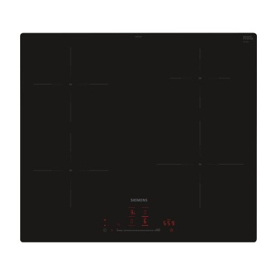 Placa de inducción Siemens EH601HEB1E 4 Zonas Negro