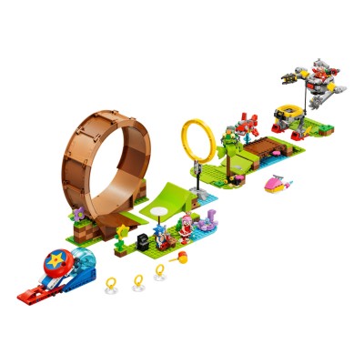 LEGO Sonic The Hedgehog Desafío del Circuito de la Colina Verde de Sonic - 76994