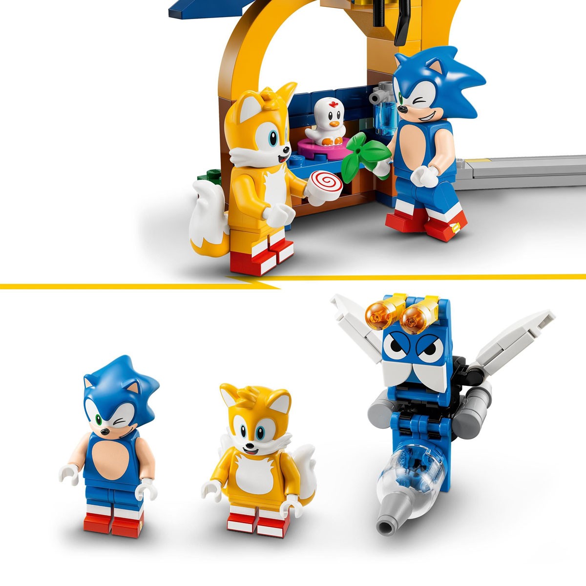 LEGO Sonic the Hedgehog Tails Workshop and Tornado Plane - 76991