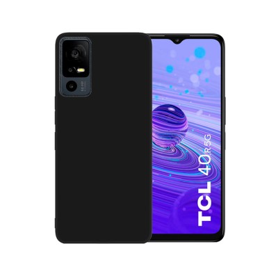 Capa Silicone TCL 40R 5G Preta