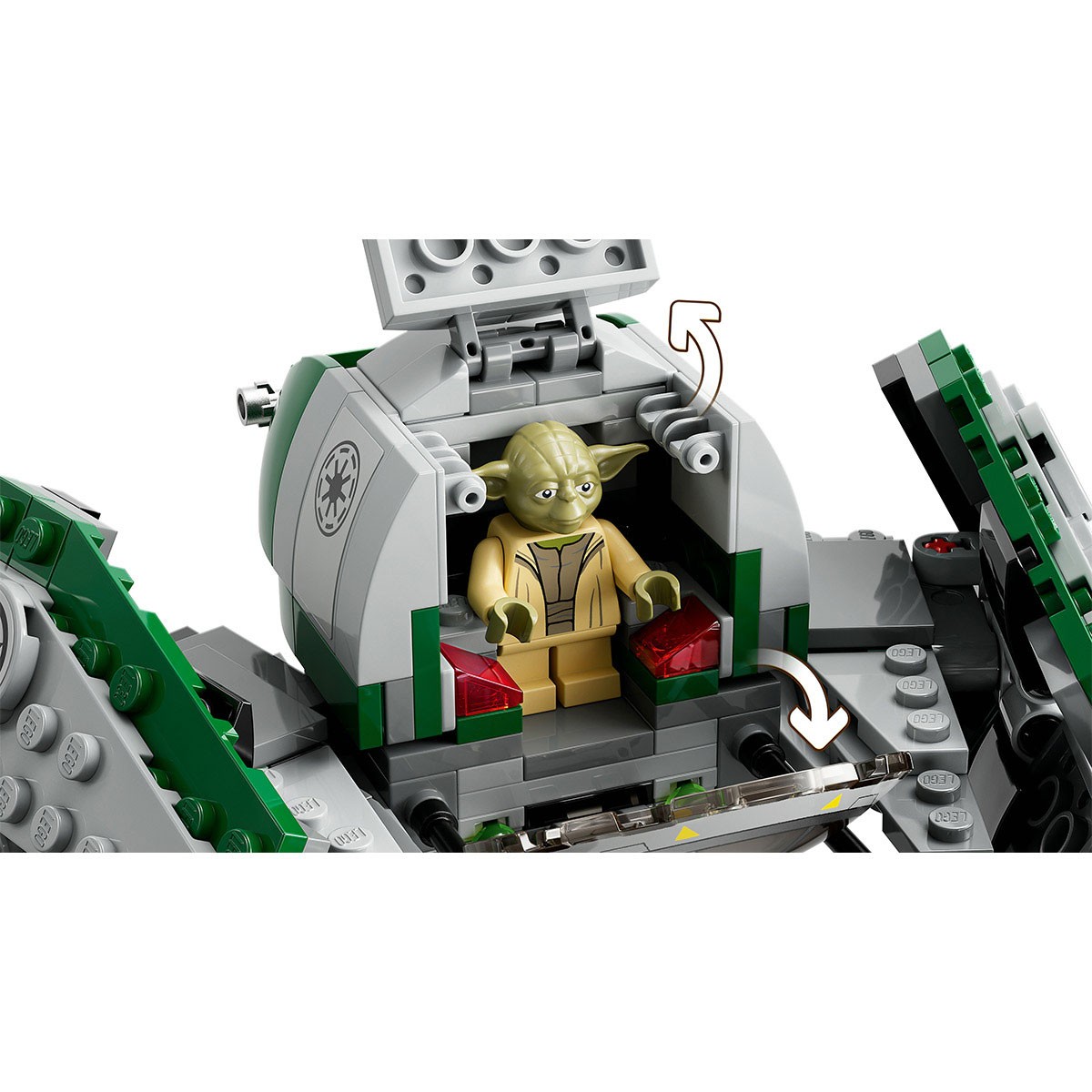 LEGO Star Wars Yoda Jedi Starfighter 75360