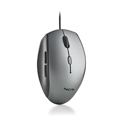 NGS Moth Ergonomic Mouse 1600 DPI Grey