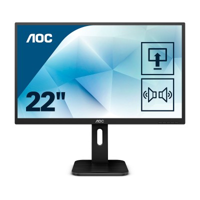 Monitor AOC 22P1 21.5'' FHD VA 60 Hz Preto