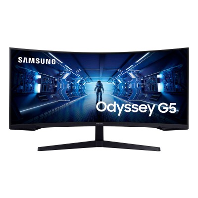 Samsung Odyssey G5 VA 34" UWQHD 21:9 165Hz FreeSync Monitor curvo premium