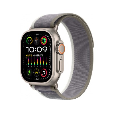 SmartWatch Apple Watch Ultra 2 GPS + Cellular 49mm Titanium w/ Loop Trail Green/Grey M/L