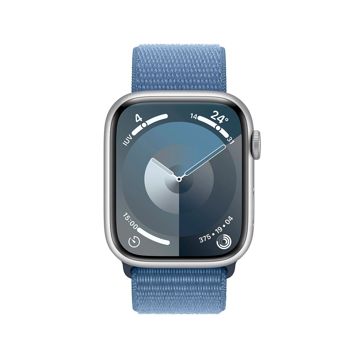 Apple Watch Series 9 GPS 41mm Aluminum w/ Blue Sport Loop