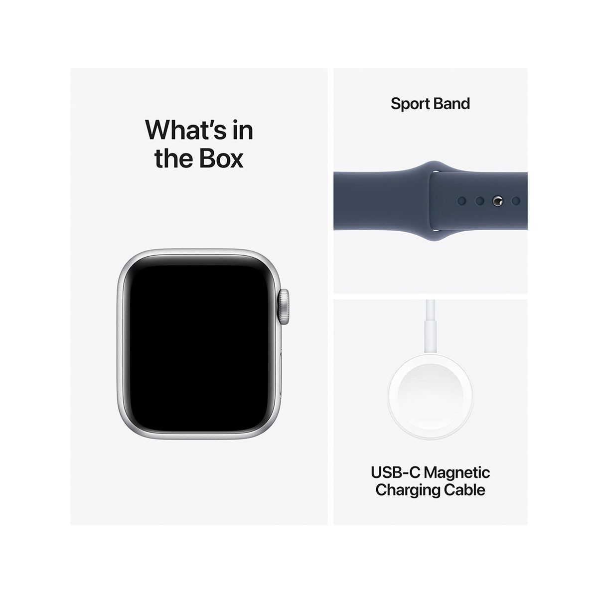 Apple Watch SE 2rd Generation GPS + Cellular 40mm Aluminum w/ Sport Loop Blue S/M