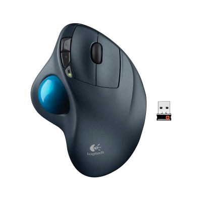 Wireless Mouse Logitech Trackball M570 V2 Black