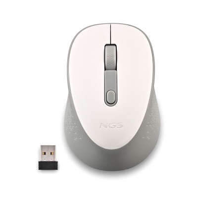 Wireless Mouse NGS Dew 1600 DPI White