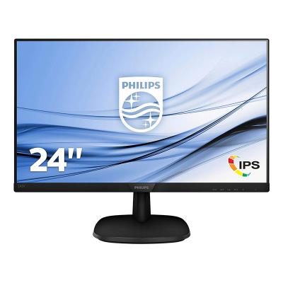 Monitor Philips 24'' FHD 243V7QDSB/00 Preto