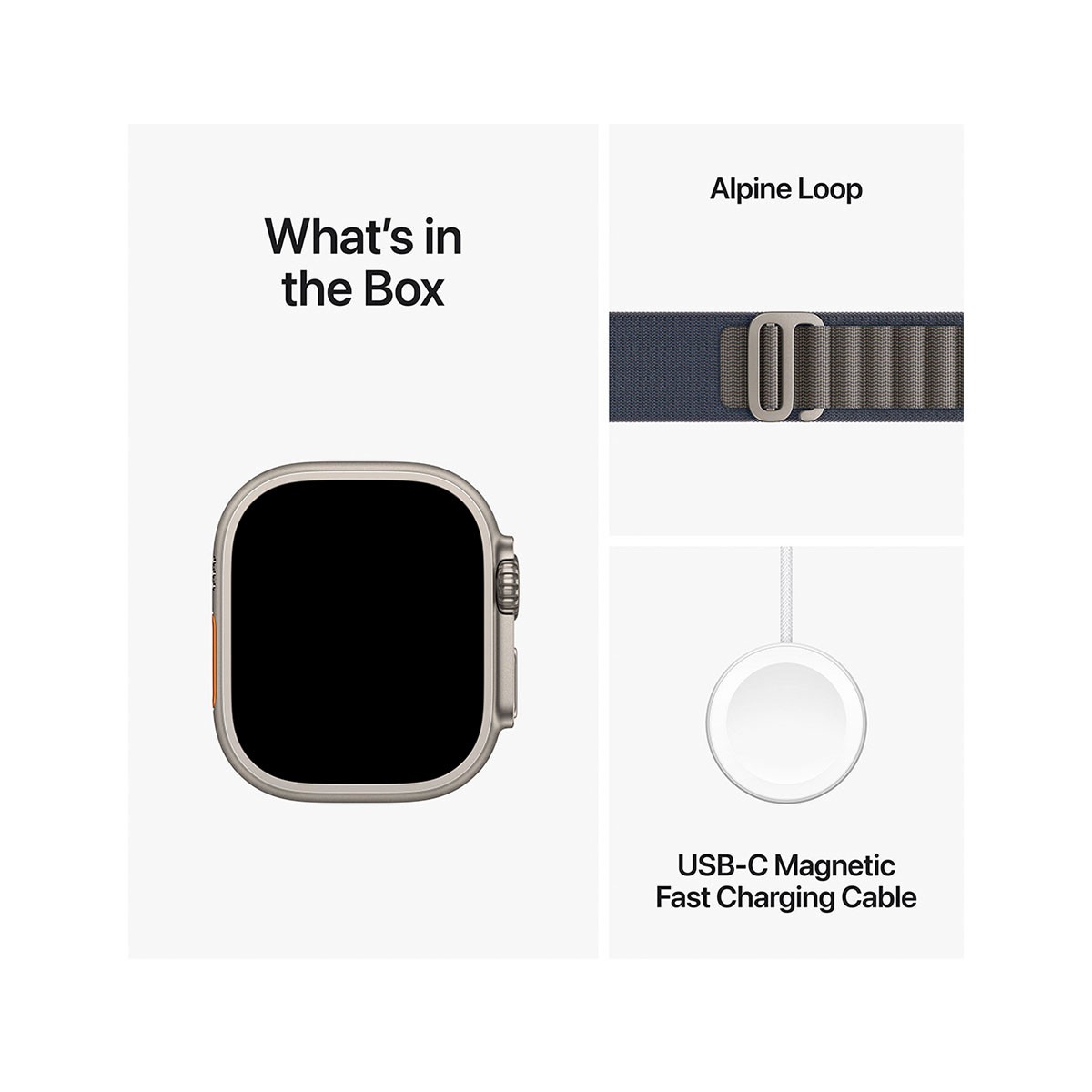 Apple Watch Ultra 2 GPS + Cellular 49mm Titanium w/ Alpine Purple Loop Bracelet L