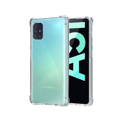 Reinforced Silicone Cover Samsung Galaxy A51 A515 Transparent