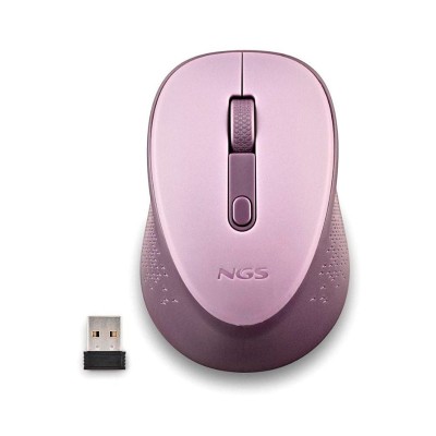 Wireless Mouse NGS Dew 1600 DPI Pink