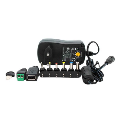 PCEnergy Universal Charger 12VDC 18W 1500mA with 8 adapters