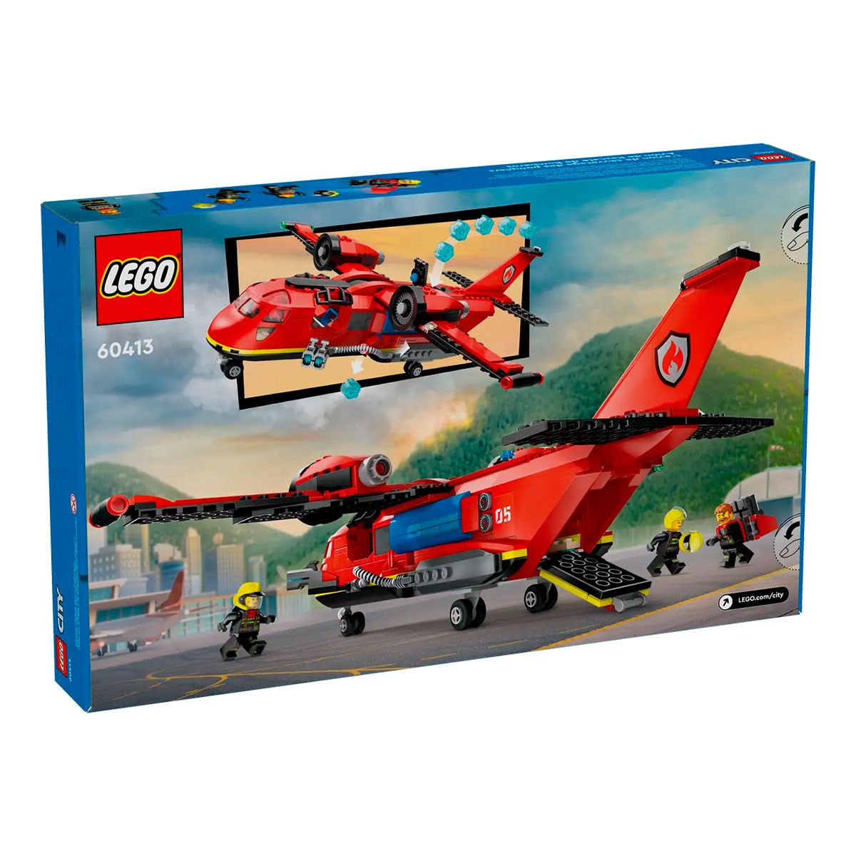 LEGO City Avión de Rescate Contra Incendios 60413