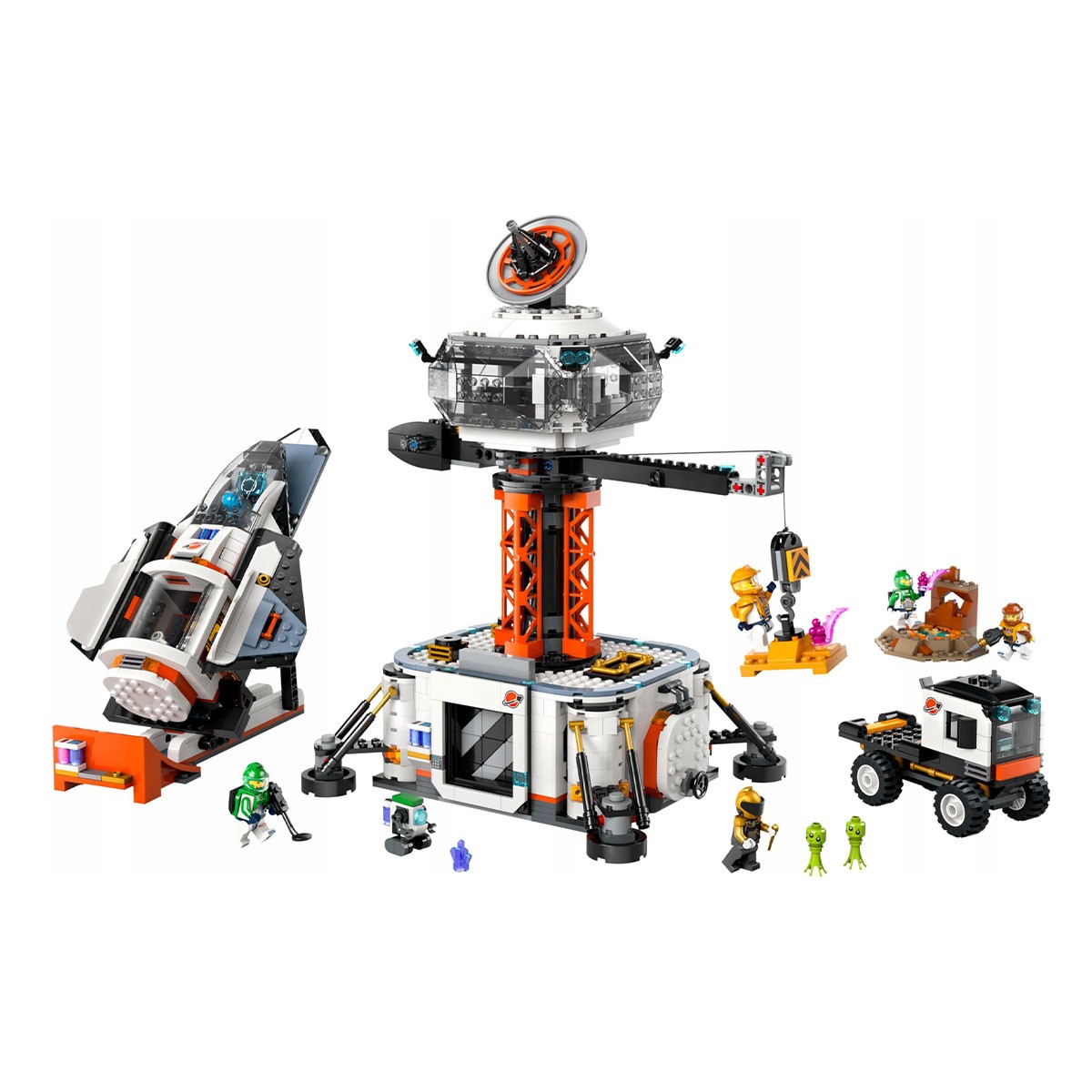LEGO City Base Espacial y Plataforma de Lanzamiento de Cohetes - 60434 