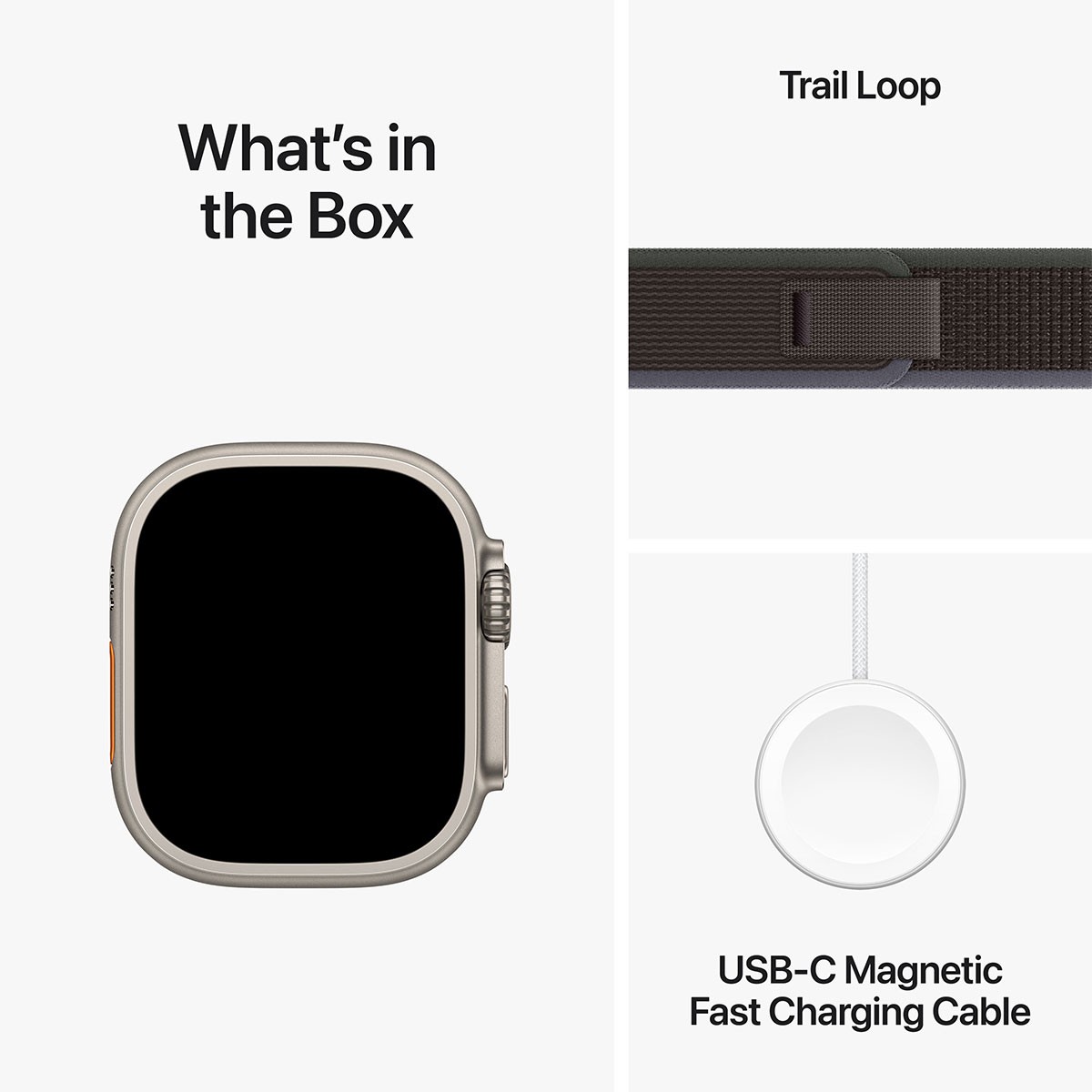 Apple Watch Ultra 2 GPS + Cellular 49mm Titanium c/Bracelete Loop Grey S/M