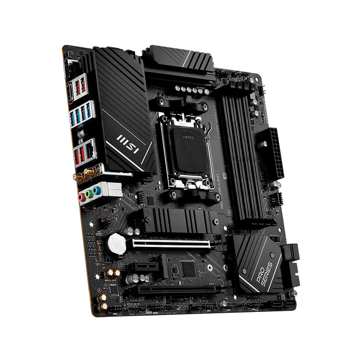 MSI Motherboard PRO B650M-A WiFi AM5 MATX 4XDDR5