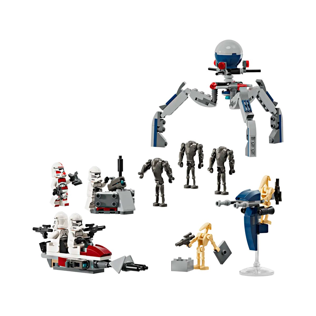 Battle Droid Aliexpress Lego Star Wars Clones Battle Droid Lego