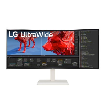 Monitor Curvo LG UltraWide 38WR85QC-W 37.5" IPS WQHD+ 144Hz Branco