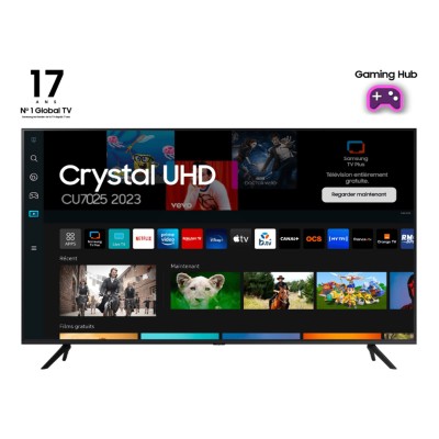 Samsung 50'' Crystal 4K UHD TV TU50CU7025KXXC