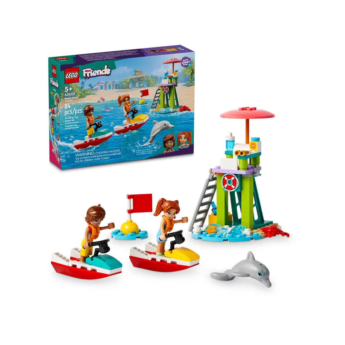 LEGO Friends Moto acuática en la playa 42623