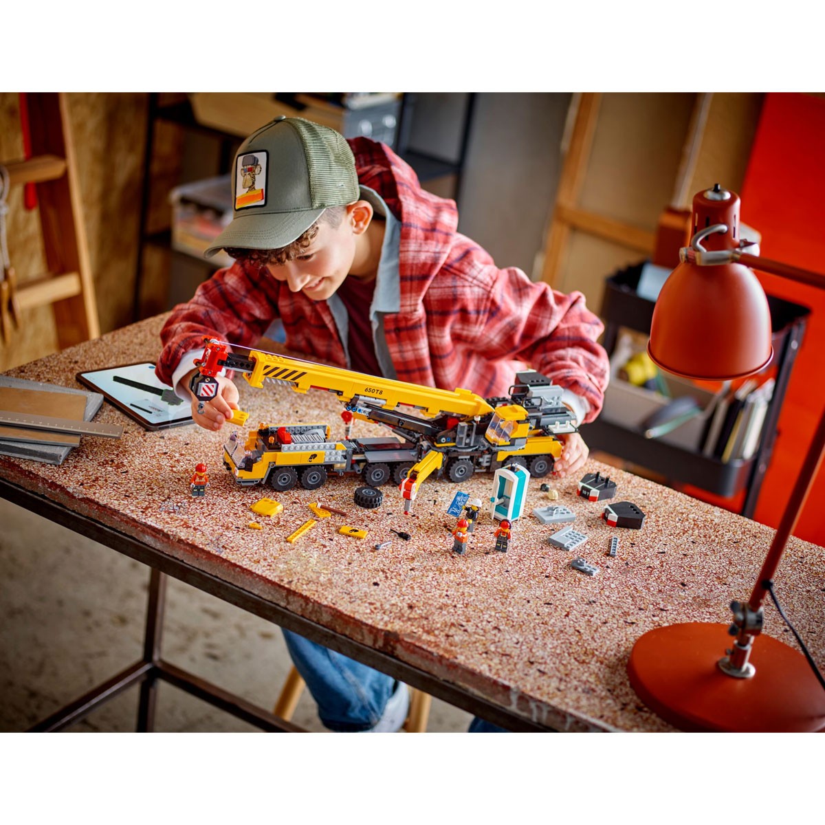 LEGO City Grúa de construcción móvil amarilla 60409