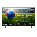 TV Hisense 43" LED 4K UHD - 43A6N